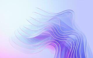 Gradient multilayer glass background, 3d rendering. photo