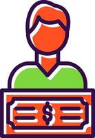 Wages Vector Icon Design