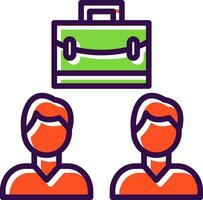 Business meeting Vector Icon Design