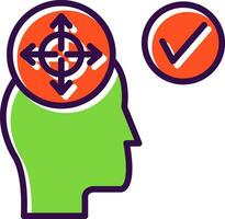 Decision making Vector Icon Design