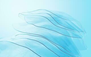 Gradient multilayer glass background, 3d rendering. photo