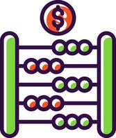 Abacus Vector Icon Design