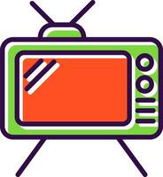 Television Vector Icon Design