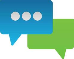 Speech bubble Vector Icon Design