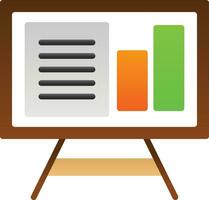 Presentation Vector Icon Design