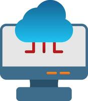 Cloud Computing Vector Icon Design