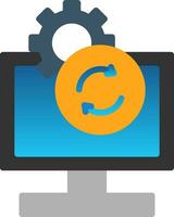 Account Recovery Vector Icon Design