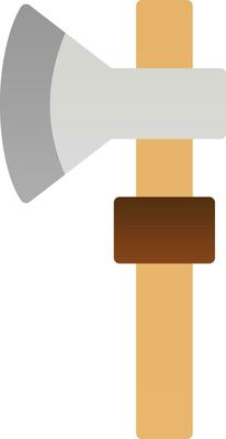 Axe tool Vector Icon Design
