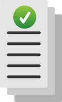 Checklist Vector Icon Design