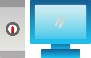 Computer Vector Icon Design