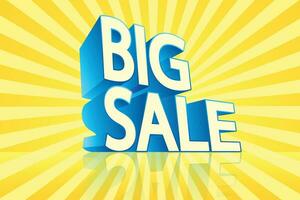 picture of big sale vector