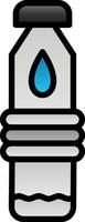 Water bottle Vector Icon Design