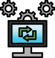 Software Configuration Vector Icon Design