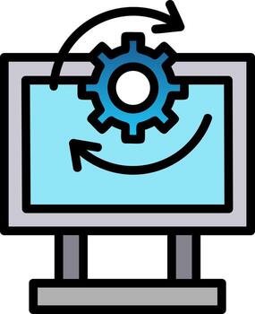 Software Update Vector Icon Design