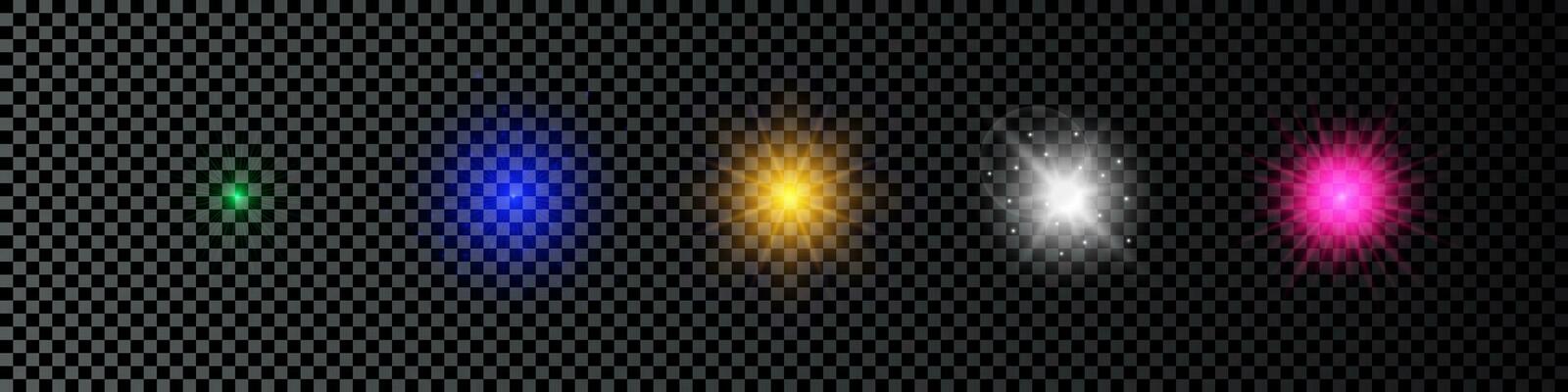 Light effect of lens flare