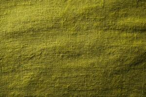 Vintage khaki green abstract background with olive mustard coloring fabric texture photo