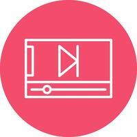 Video Vector Icon Design