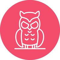 Owl Vector Icon Design