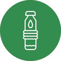 Water bottle Vector Icon Design