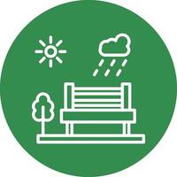 Park Vector Icon Design