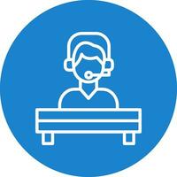 Help Desk Vector Icon Design