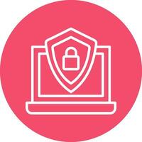 System Security Vector Icon Design