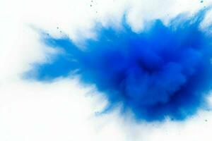 Abstract powder explosion background. AI Generative Pro Photo