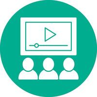 Watching Vector Icon Design