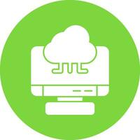 Cloud Computing Vector Icon Design