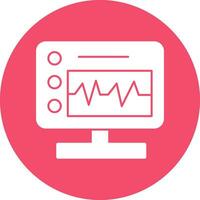 Device Monitoring Vector Icon Design