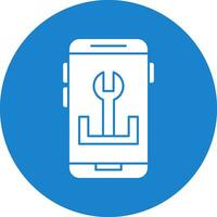 App Troubleshooting Vector Icon Design