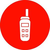 diseño de icono de vector de walkie talkie