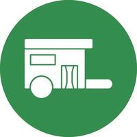 Caravan Vector Icon Design