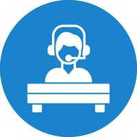 Help Desk Vector Icon Design