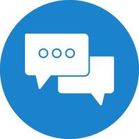 Speech bubble Vector Icon Design