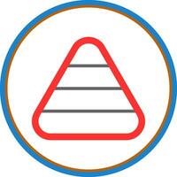 Triangle Vector Icon Design