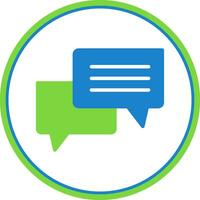 Speech bubble Vector Icon Design