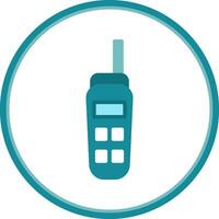 Walkie talkie Vector Icon Design