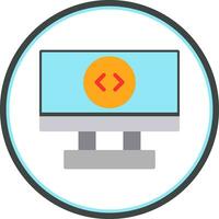 Remote Desktop Vector Icon Design