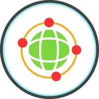 Network Monitoring Vector Icon Design
