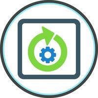System Update Vector Icon Design