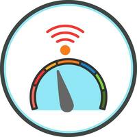 Network Speed Vector Icon Design