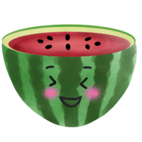 schattig tekenfilm fruit tekening png