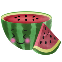 schattig tekenfilm fruit tekening png