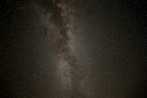 starry night sky angled astrophotography photo