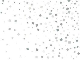 Light silver glitter confetti background. White holiday texture. vector