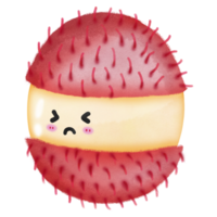 linda dibujos animados Fruta dibujo png