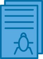 Bug Report Vector Icon Design