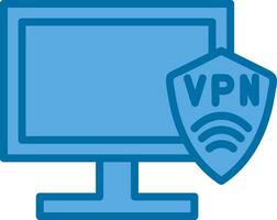 VPN Setup Vector Icon Design