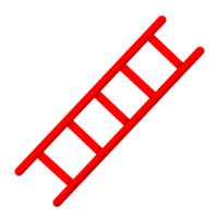 rot dekorativ Treppe png